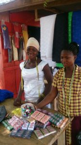 ATE-supported small business owner Theresa with her apprentice